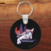 Porte-clés Superman Ville et nom (Recto)