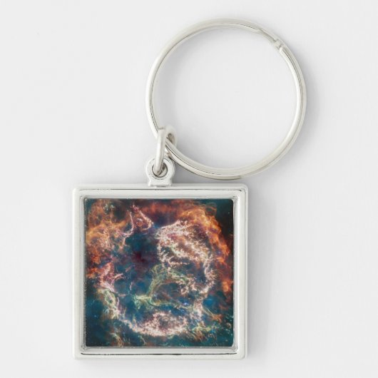 Porte-clés Supernova Resnant Cassiopée A. (Devant)