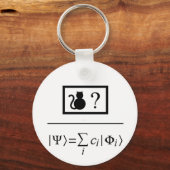 Porte-clés Superposition quantique (Recto)