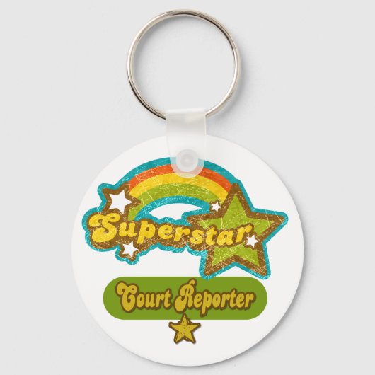 Porte-clés Superstar Court Reporter (Recto)