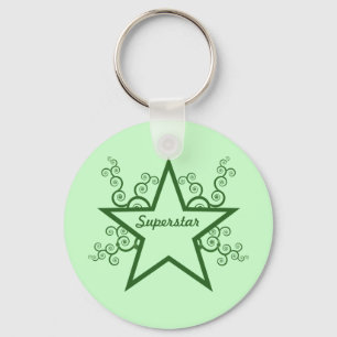 Porte-clés Superstar Porte - clé, Forest Green
