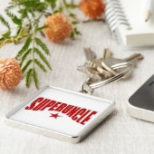 Porte-clés SUPERUNCLE porte - clé - personnalisable (Côté)