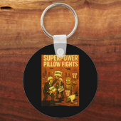 Porte-clés Superwer Llow Fights Funny Geolitical Satire Gift (Recto)