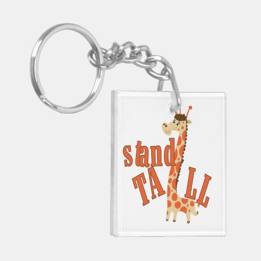 Porte-clés Support de girafe grand (Devant gauche)