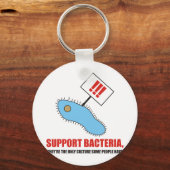 Porte-clés Support des bactéries (Recto)