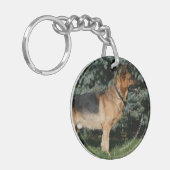 Porte-clés Support d'exposition de berger allemand (Devant gauche)