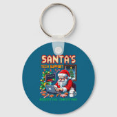 Porte-clés Support Santa's Pixel Tech Rebooting (Recto)