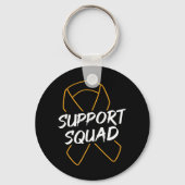 Porte-clés Support Squad Leukemia Cancer Leukemia Aware R (Recto)