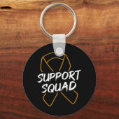 Porte-clés Support Squad Leukemia Cancer Leukemia Aware R (Recto)