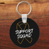 Porte-clés Support Squad Leukemia Cancer Leukemia Aware R (Recto)