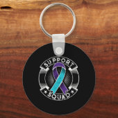 Porte-clés Support Squad Ribbon Suicide Prevention (Recto)