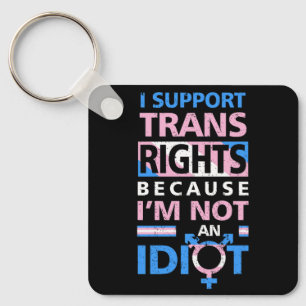 Porte-clés Support Transgenre Ally Trans Pride Drapeau