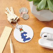 Porte-clés Sur La Livre