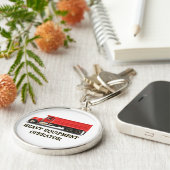 PORTE-CLÉS SUR LE CAMION ROUTIER (Côté)