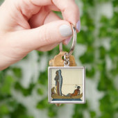 Porte-clés Sur le Missouri, 1922 (copie de pochoir) (main)