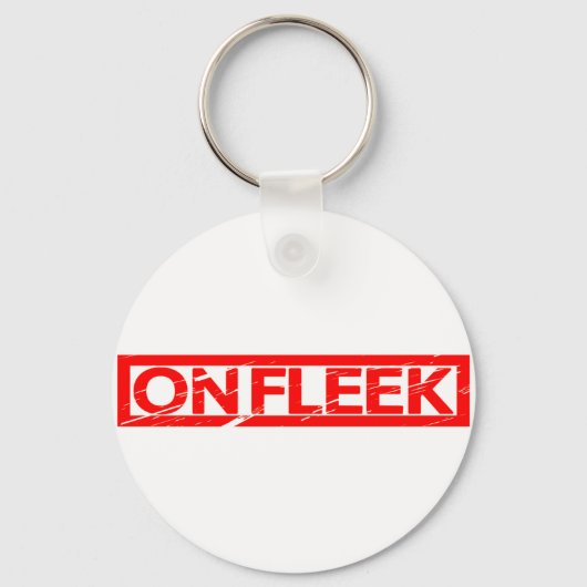 Porte-clés Sur le timbre Fleek (Recto)