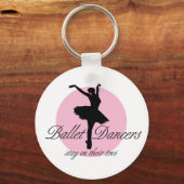 Porte-clés Sur les orteils (Ballet) (Recto)