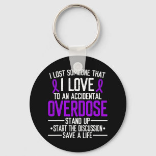 Porte-clés Surdose de sensibilisation Perdu quelqu'un que j'a