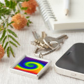 Porte-clés Surf arc-en-ciel (Côté)