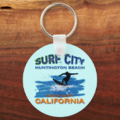 PORTE-CLÉS SURF CITY HUNTINGTON BEACH (Recto)