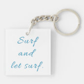 Porte-clés Surf et laisser Surf (Dos)