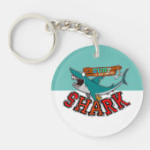 Porte-clés Surf with shark (Devant)