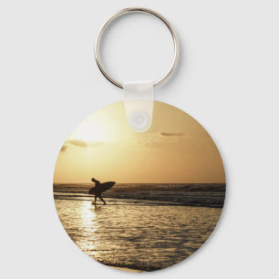 Porte-clés Surfer du matin
