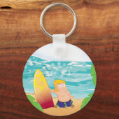 Porte-clés Surfeur (Recto)