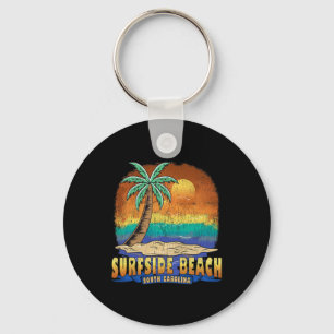 Porte-clés Surfside Beach Caroline du Sud Vintage S