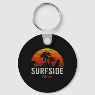 Porte-clés Surfside Beach Floride Fl Palms Surf de vacances s