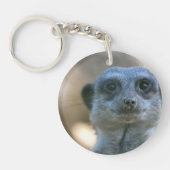 Porte-clés Suricate drôle (Devant)