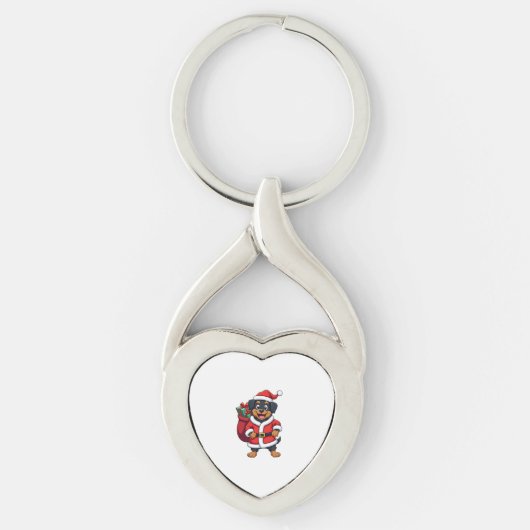 Porte-clés Surprise Cadeau Pomeranian (Devant)
