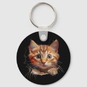 Porte-clés Surprise -- Un visage de chaton (Verso)