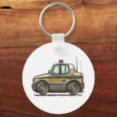 Porte-clés Surveillance des voitures du Sheriff (Recto)