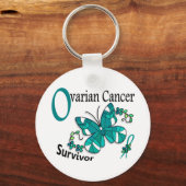 Porte-clés Survivant 6 Cancer de l'ovaire (Recto)