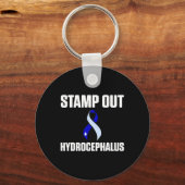 Porte-clés Survivant de l'hydrocéphalie Guerrier de sensibili (Recto)