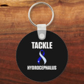 Porte-clés Survivant de l'hydrocéphalie Lutter contre le guer (Recto)