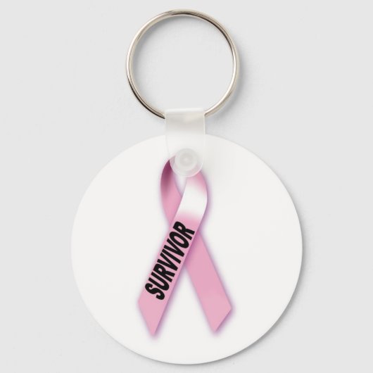 Porte-clés Survivant du cancer du sein (Recto)