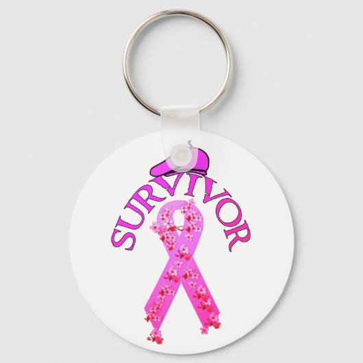 Porte-clés Survivant du cancer du sein (Recto)