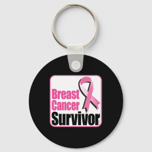 Porte-clés Survivant du cancer du sein - Campagne de marche d