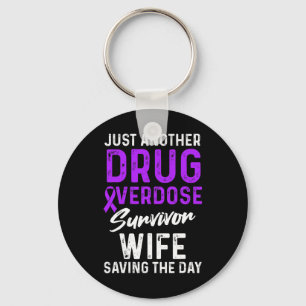 Porte-clés Survivant du guerrier de sensibilisation à la surd