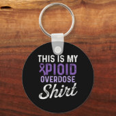 Porte-clés Survivant du guerrier de sensibilisation à la surd (Recto)