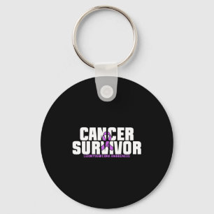 Porte-clés Survivant d'un cancer de léiomyosarcome, lutteur p