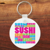 Porte-clés Sushi coloré (Recto)