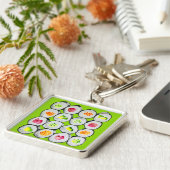 Porte-clés Sushi Time aquarelle wasabi (Côté)