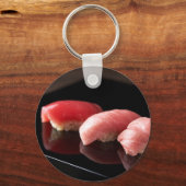 Porte-clés SUSHIMI Tuna & Fatty Tuna Sushi Trio Keychain (Verso)