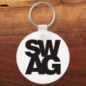 Porte-clés Swag - Noir (Recto)