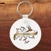 Porte-clés Swallow et Scroll avec Opera (Recto)