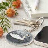 Porte-clés Swan impressionniste (Devant droit)