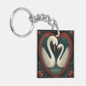 Porte-clés Swan Love 1 (Devant gauche)